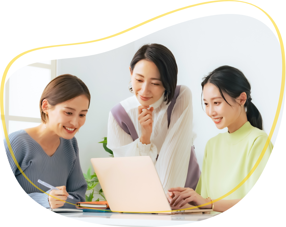 イキイキと働くスタッフ